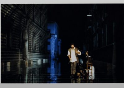 Amor nello specchio di Gian Battista Andreini regia di Luca Ronconi produzione Santa Cristina Centro Teatrale e Teatro comunale di Ferrara, con Mariangela Melato (2003)