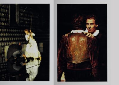 Amor nello specchio di Gian Battista Andreini regia di Luca Ronconi produzione Santa Cristina Centro Teatrale e Teatro comunale di Ferrara, con Mariangela Melato (2003)