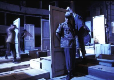 Candelaio di Giordano Bruno regia di Luca Ronconi produzione Piccolo Teatro di Milano, Teatro Biondo Stabile di Palermo (2002)