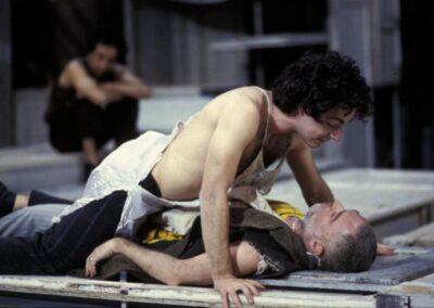 Candelaio di Giordano Bruno regia di Luca Ronconi produzione Piccolo Teatro di Milano, Teatro Biondo Stabile di Palermo (2002)