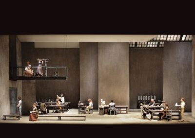 Il ventaglio di Carlo Goldoni, regia di Luca Ronconi produzione Piccolo Teatro di Milano, 2007)