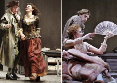 Il ventaglio di Carlo Goldoni, regia di Luca Ronconi produzione Piccolo Teatro di Milano, 2007)