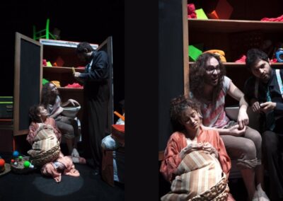 Le cosmicomiche di Italo Calvino regia di Simone Toni, produzione Teatro Consorziale di Budrio, con “Gli Incauti” (2010 / 2011)