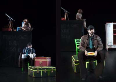 Le cosmicomiche di Italo Calvino regia di Simone Toni, produzione Teatro Consorziale di Budrio, con “Gli Incauti” (2010 / 2011)