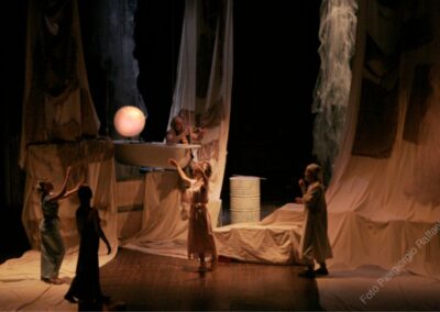 Le Nuvole di Aristofane, regia di Simone Toni, prodzione Teatro Consorziale di Budrio, AMAT, con “Gli Incauti” (2008)