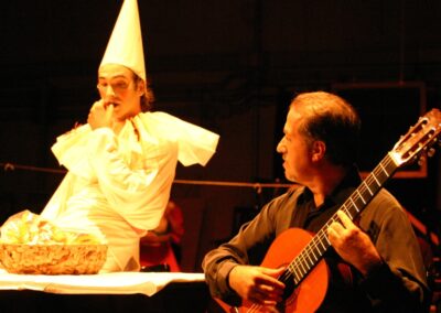 Homenaje - Spettacolo di musica e poesia dedicato a Federico Garçia Lorca. Regia di Simone Toni. produzione Orchestra Internazionale d’Italia. (2005)